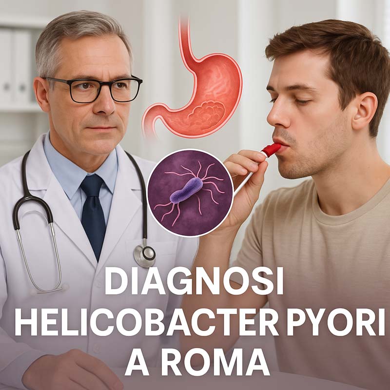 Diagnosi Helicobacter pylori a Roma